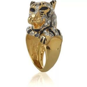 Kenneth Jay Lane Tiger‎ Cocktail ring